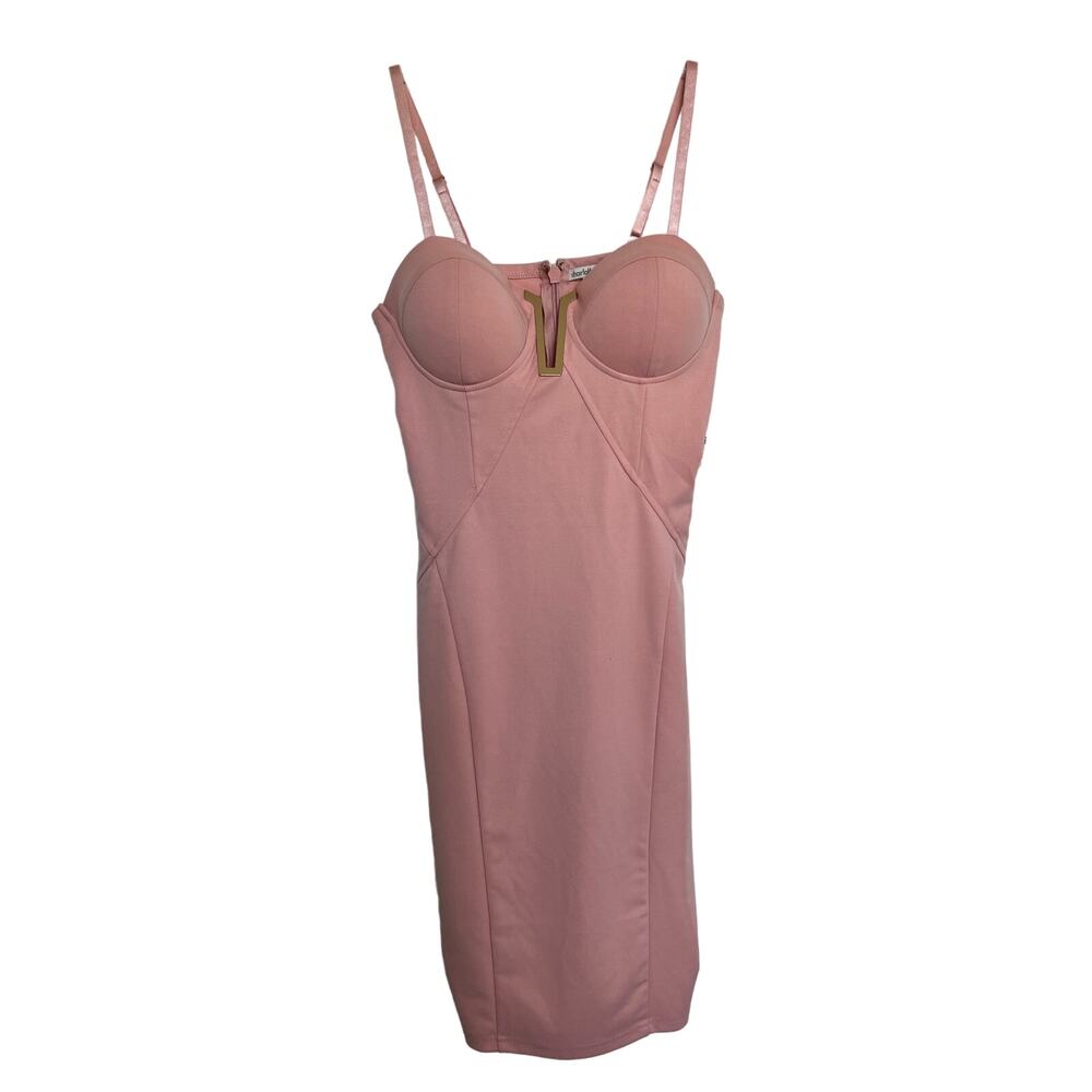 Charlotte Russe Body Con Sleeveless Knee Length Dress NWT Medium